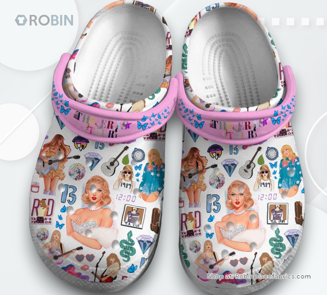 Taylor Swift The Eras Tour Music Classic Crocs Shoes Taylor Swift The Eras Tour Music Classic Crocs Shoes