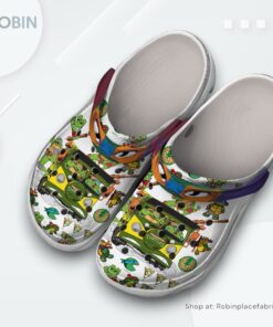 Teenage Mutant Ninja Turtles TV Series  Classic Crocs Shoes