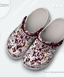Texas A&M Aggies NCAA Sport Classic Crocs Shoes Texas A&M Aggies NCAA Sport Classic Crocs Shoes