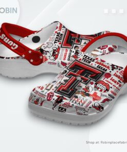 Texas Tech Red Raiders NCAA Sport Classic Crocs Shoes, Texas Tech Red Raiders Gifts Texas Tech Red Raiders NCAA Sport Classic Crocs Shoes, Texas Tech Red Raiders Gifts