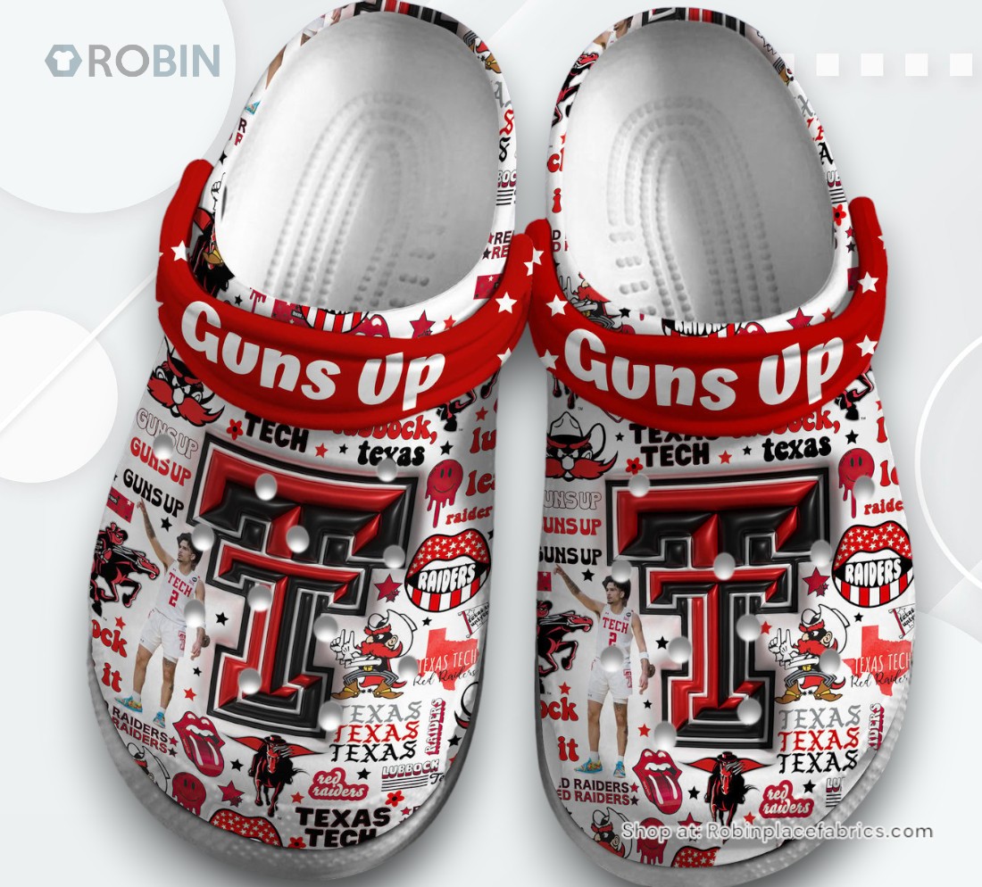 Texas Tech Red Raiders NCAA Sport Classic Crocs Shoes, Texas Tech Red Raiders Gifts Texas Tech Red Raiders NCAA Sport Classic Crocs Shoes, Texas Tech Red Raiders Gifts