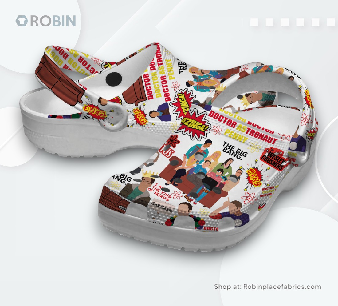 The Big Bang Theory TV Series Classic Crocs Shoes