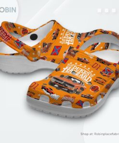 The Dukes Of Hazzard TV Series Classic Crocs Shoes