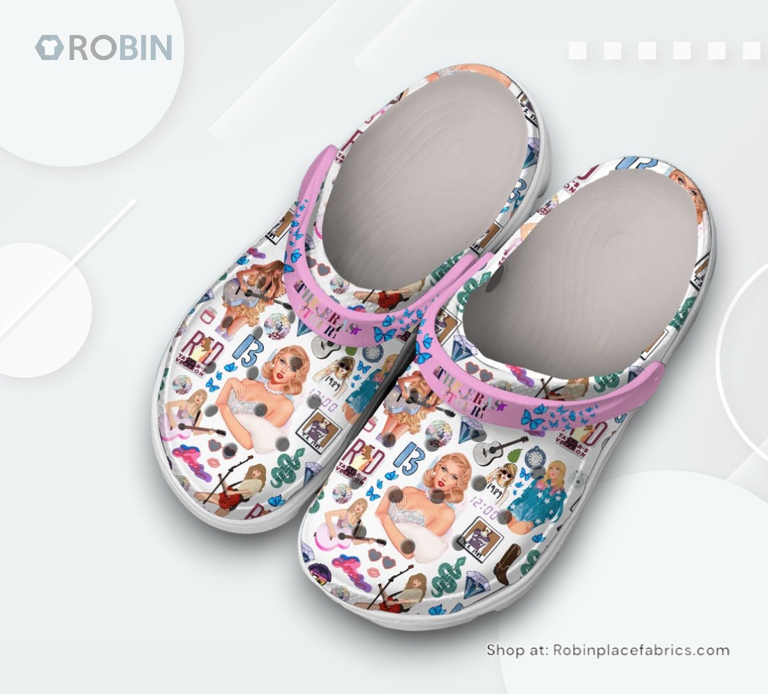 The Eras Tour Taylor Swift Music Classic Crocs Shoes