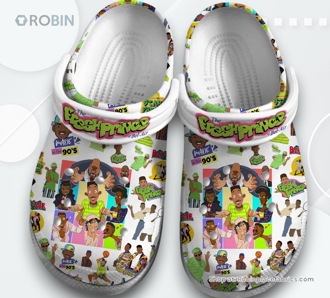 The Fresh Prince Of Bel Air TV Series Classic Crocs Shoes