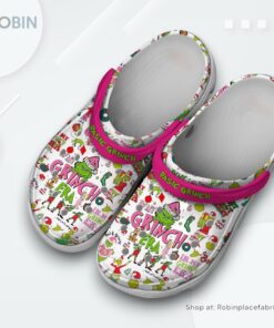 The Grinch Cartoon Classic Crocs Shoes The Grinch Cartoon Classic Crocs Shoes