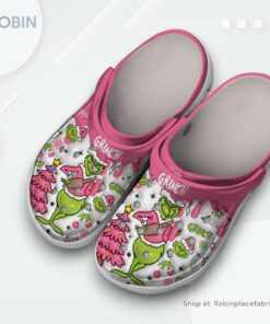 The Grinch Christmas Cartoon Classic Crocs Shoes