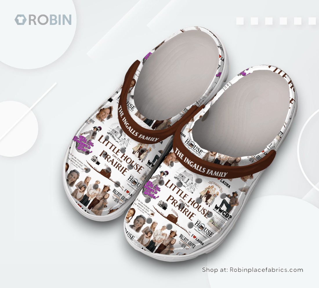 The Ingalls Family Little House on the Prairie Movie Classic Crocs Shoes