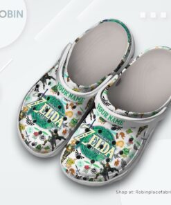 The Legend Of Zelda Game Classic Crocs Shoes