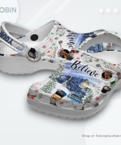The Polar Express Cartoon Classic Crocs Shoes