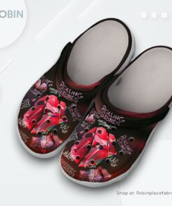 The Rolling Stones Music Classic Crocs Shoes The Rolling Stones Music Classic Crocs Shoes