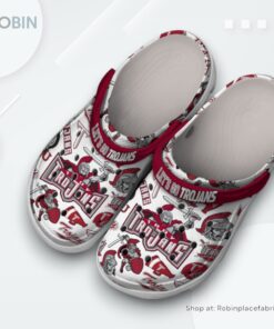 Troy Trojans NCAA Sport Classic Crocs Shoes, Trojans Team Gifts Troy Trojans NCAA Sport Classic Crocs Shoes, Trojans Team Gifts
