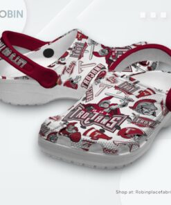 Troy Trojans NCAA Sport Classic Crocs Shoes, Trojans Team Gifts Troy Trojans NCAA Sport Classic Crocs Shoes, Trojans Team Gifts