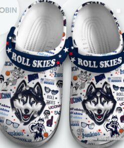 Uconn Huskies NCAA Sport Classic Crocs Shoes, Uconn Team Gifts