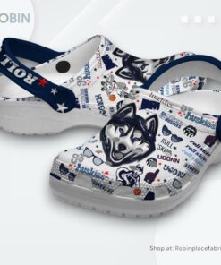 Uconn Huskies NCAA Sport Classic Crocs Shoes, Uconn Team Gifts