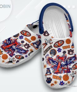 War Damn Eagles NCAA Sport Classic Crocs Shoes