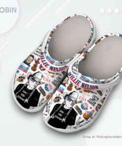 Willie Nelson Music Classic Crocs Shoes