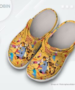 Winnie The Pooh Cartoon Classic Crocs Shoes