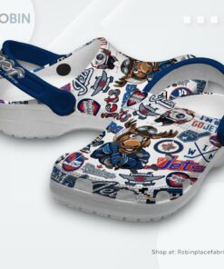 Winnipeg Jets NHL Sport Classic Crocs Shoes, Jets Gifts Winnipeg Jets NHL Sport Classic Crocs Shoes, Jets Gifts