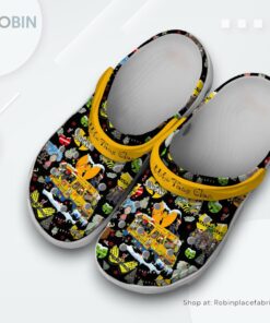 Wu Tang Clan Christmas Music Classic Crocs Shoes
