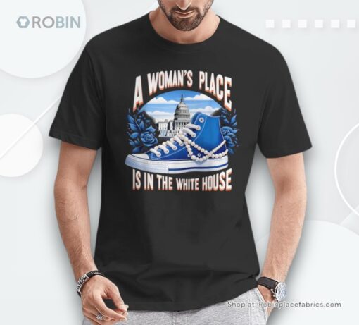 A Woman’s Place Is In The White House Kamala Harris Costume Unisex Shirt