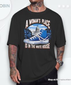 A Woman’s Place Is In The White House Kamala Harris Costume Unisex Shirt A Woman’s Place Is In The White House Kamala Harris Costume Unisex Shirt