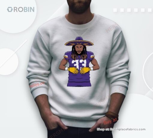 Aaron Jones Hat Minnesota Vikings Player Shirt