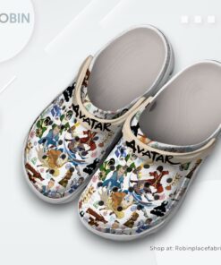 Avatar The Last Airbender TV Series Classic Crocs Shoes