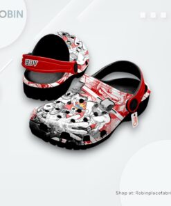 Ace Crocs Shoes Manga Style Personalized