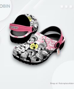 Akaza Crocs Shoes Manga Style Personalized