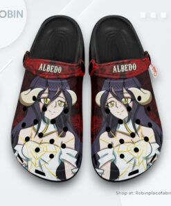 Albedo Crocs Shoes, Anime Gifts
