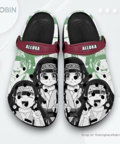 Alluka Zoldyck Crocs Shoes Manga Style Personalized