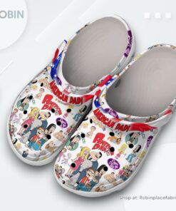 American Dad! TV Series Classic Crocs Shoes