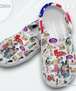 American Dad! TV Series Classic Crocs Shoes