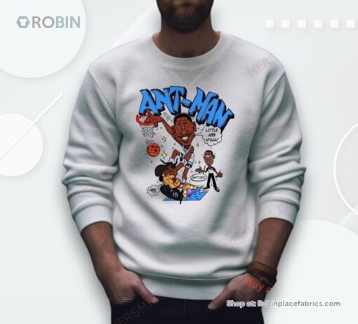 Ant Man Little A Nigga Baptized Cartoon Shirt