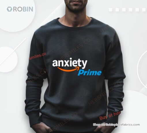Anxiety Prime Parody Logo Shirt