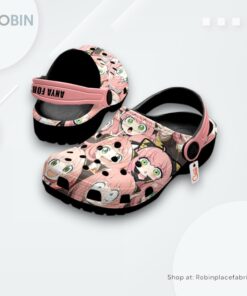 Anya Forger Crocs Shoes, Anime Gifts