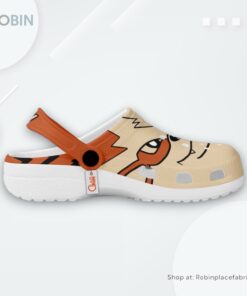 Arcanine Crocs Shoes Custom Funny Style, Pokemon Merchandise