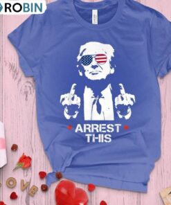 Arrest This Shirt, Usa Flag Sunglasses Inspirational Unisex Shirt, Hoodie, Sweatshirt