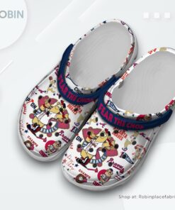 Atlanta Braves Baseball MLB Sport Classic Crocs Shoes, Braves Merch Atlanta Braves Baseball MLB Sport Classic Crocs Shoes, Braves Merch