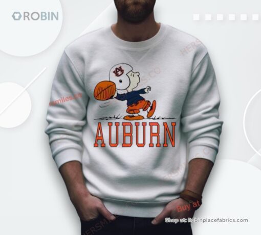 Auburn Charlie Football Cartoon Shirt