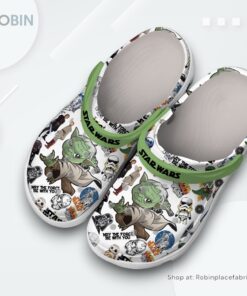Baby Yoda Star Wars Movie Classic Crocs Shoes Baby Yoda Star Wars Movie Classic Crocs Shoes
