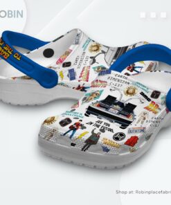Back To The Future Movie Classic Crocs Shoes