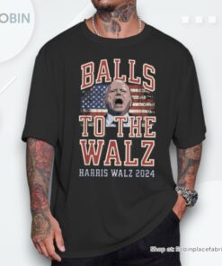 Balls To The Walz Tim Walz For Vp Walz And Harris Vote 47 Unisex Shirt