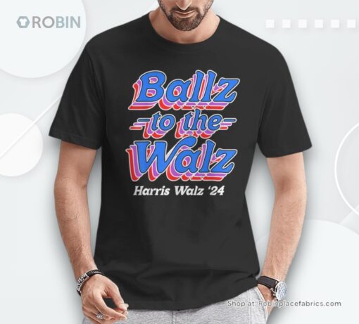 Ballz To The Walz Harris Walz 2024 Unisex Shirt