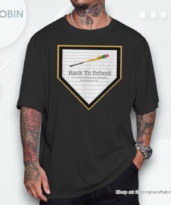 Baseball Home Plate Back To School Unisex Shirt