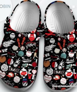 Baseball Lover Sport Classic Crocs Shoes