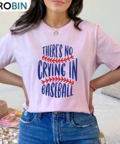 Baseball Mama Long Sleeve , There’s No Crying In Baseball Shirt Sweater