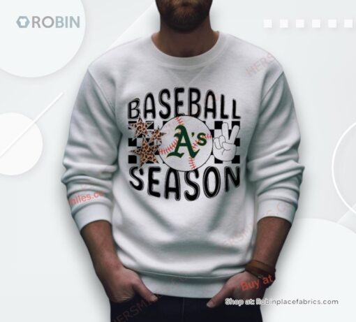 Baseball Season Oakland Athletics 2024 Shirt