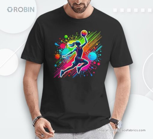 Basketball Player Girl Unisex Shirt